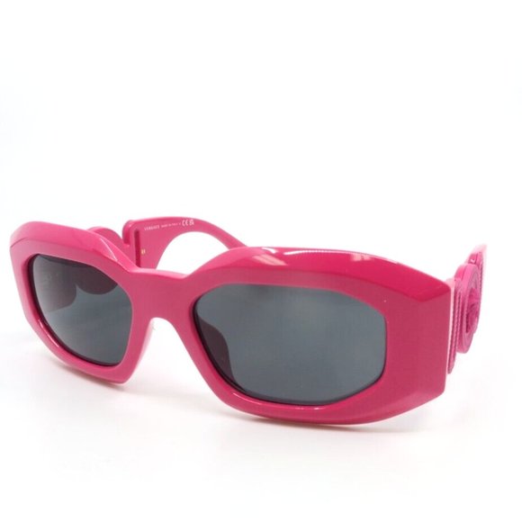 Versace Women\'s Pink Medusa Sunglasses